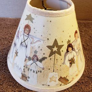 Small Slip-Uno Chandelier Sconce Paper Lamp Shade Lampshade Angels